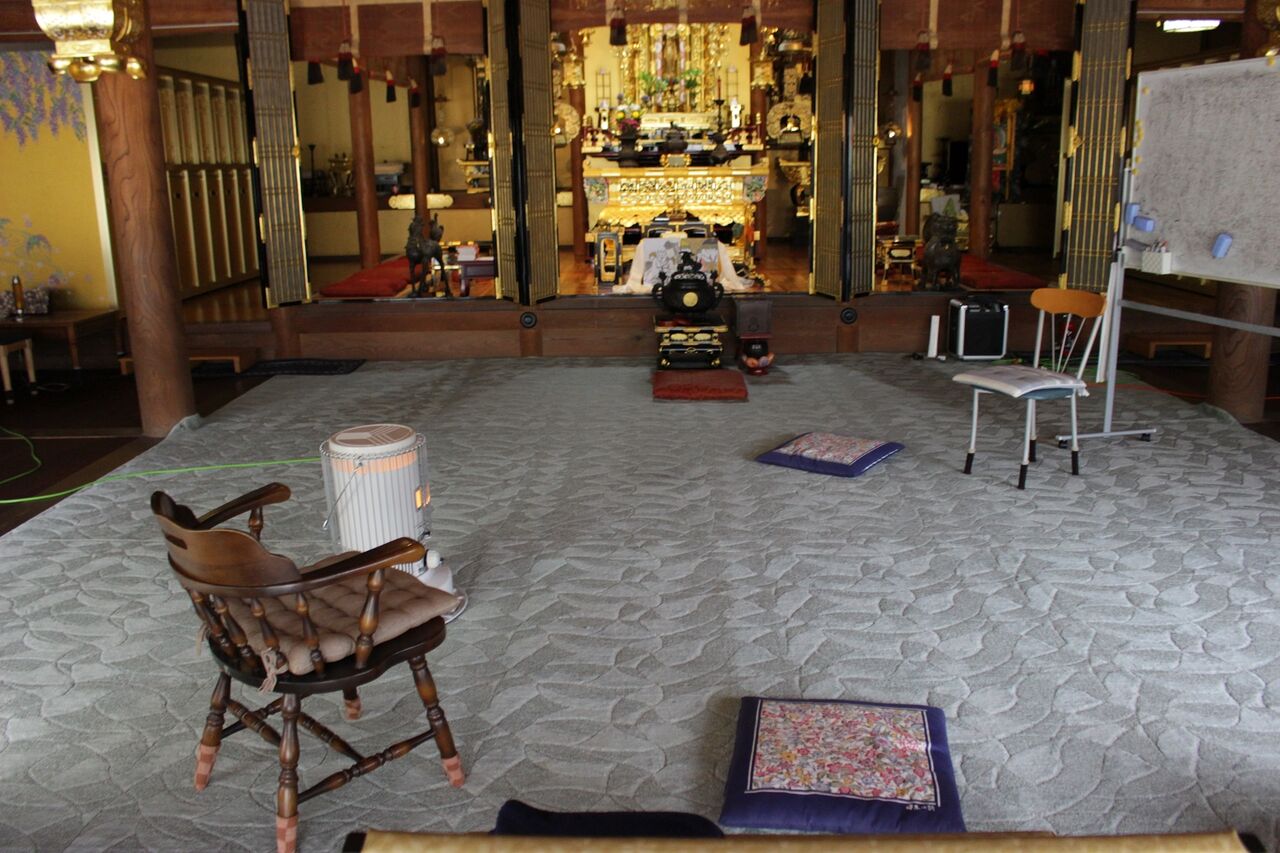 女性一人の宿坊日帰り日帰り体験 宿坊光澤寺日記 永代供養と宿坊とやずブータン村