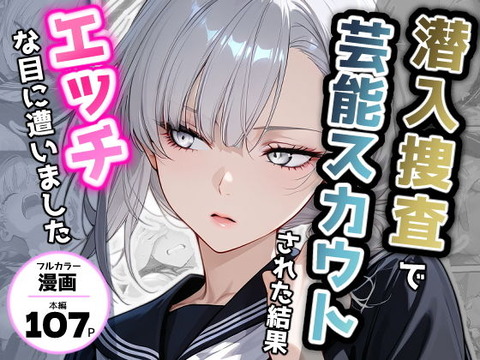 潜入捜査で芸能スカウトされた結果、エッチな目に遭いましたのトップ画像