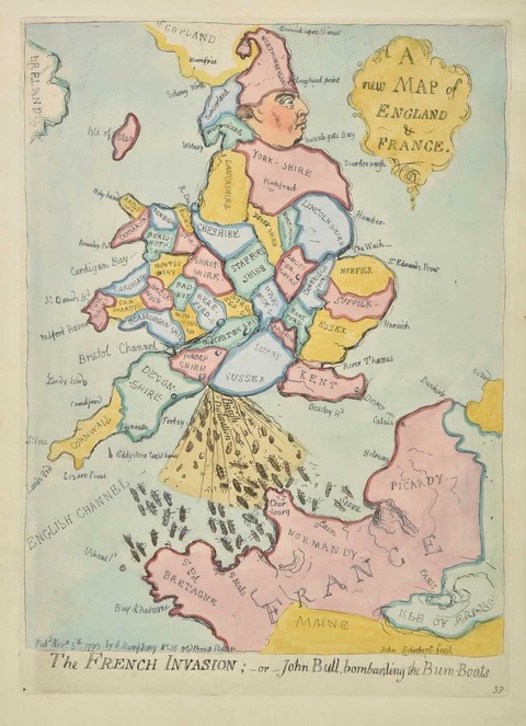 フランス人が書いたイギリスの地図ｗｗｗｗｗｗｗｗｗｗｗｗｗｗｗｗｗｗ
