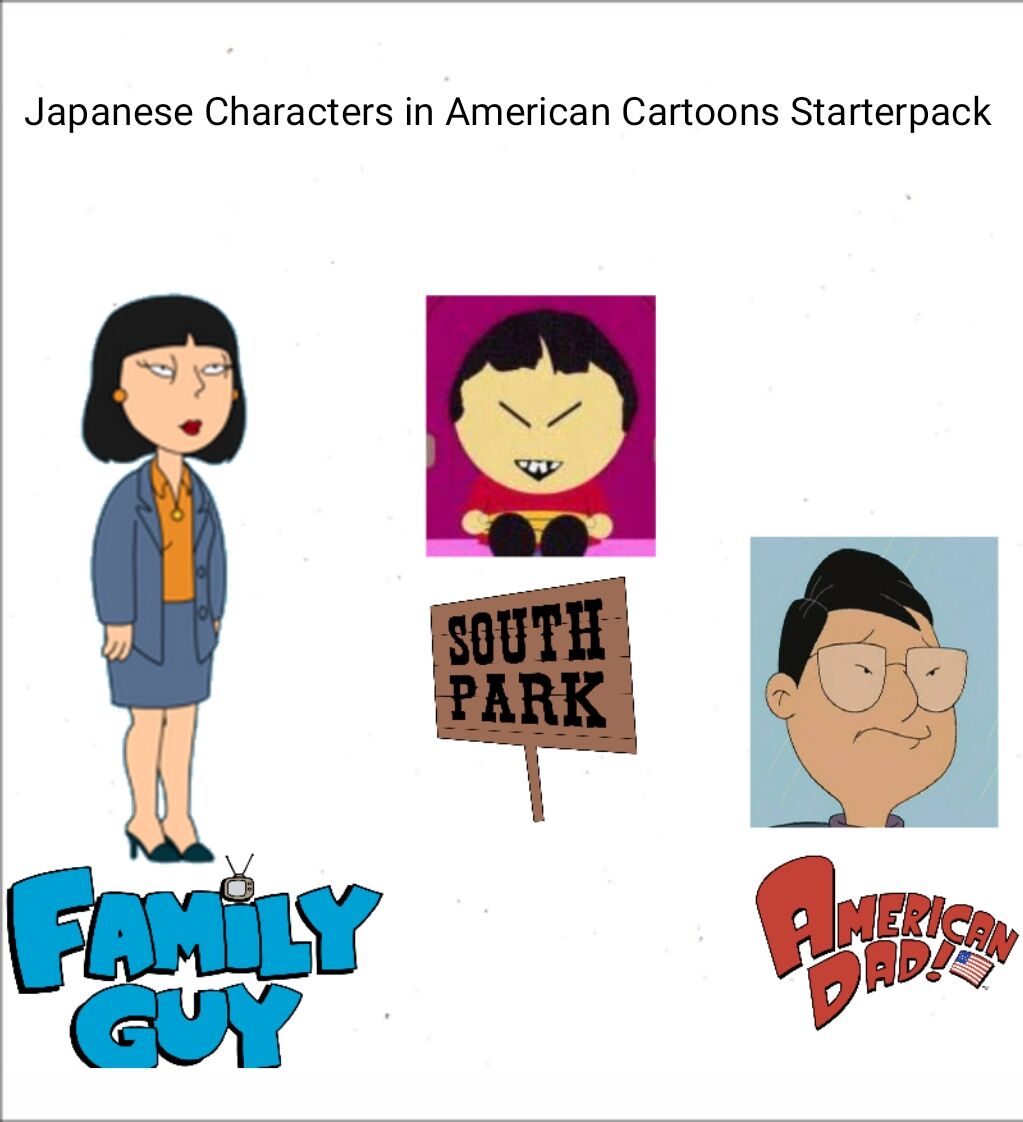 アメリカのアニメに出てくる日本人キャラ一覧wwwiwwwiwwwiwwwiwwwi たのしいまとめだよ
