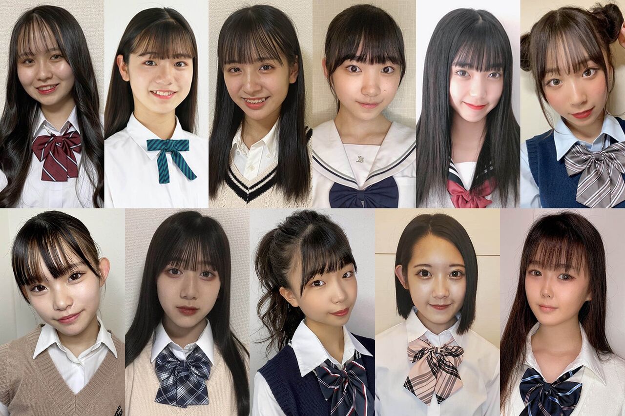 日本一かわいい女子中学生 ファイナリスト11人が決定 たのしいまとめだよ