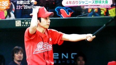 ジャニーズ野球大会にのさん ビビットの翔さん 嵐と の間 ジャニーズ野球大会にのさん ビビットの翔さん 嵐と の間
