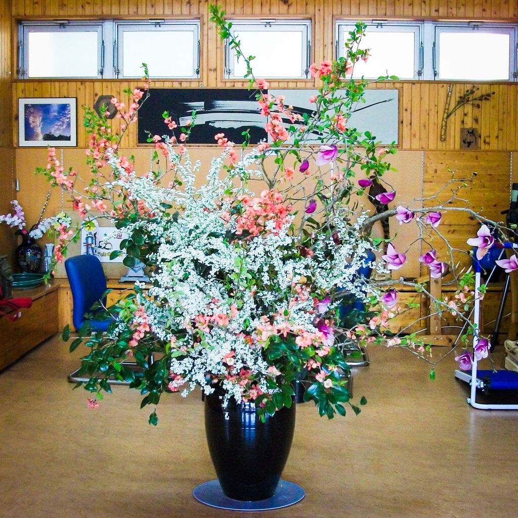 生花と桜 さくとう山の学校 のブログ