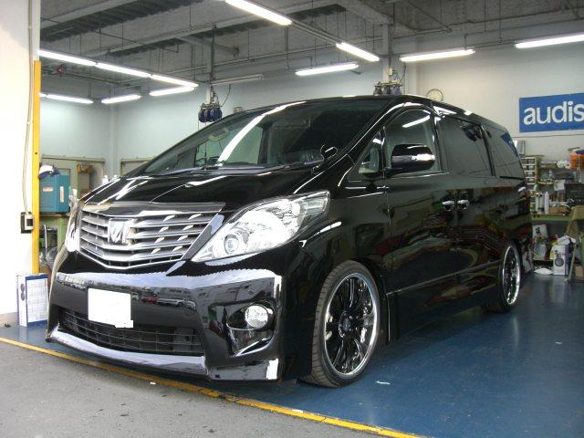 Newアルファードカスタム まだまだやります スーパーオートバックスかわさき ブログ Real C Style カスタム日記