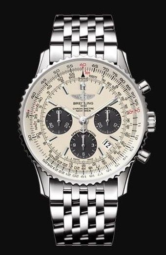 NAVITIMER 01 SILVER GRAY (1)
