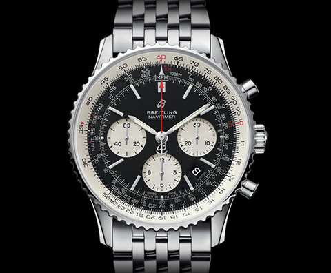 NAVITIMER 1 CRONO43 BLACK SS