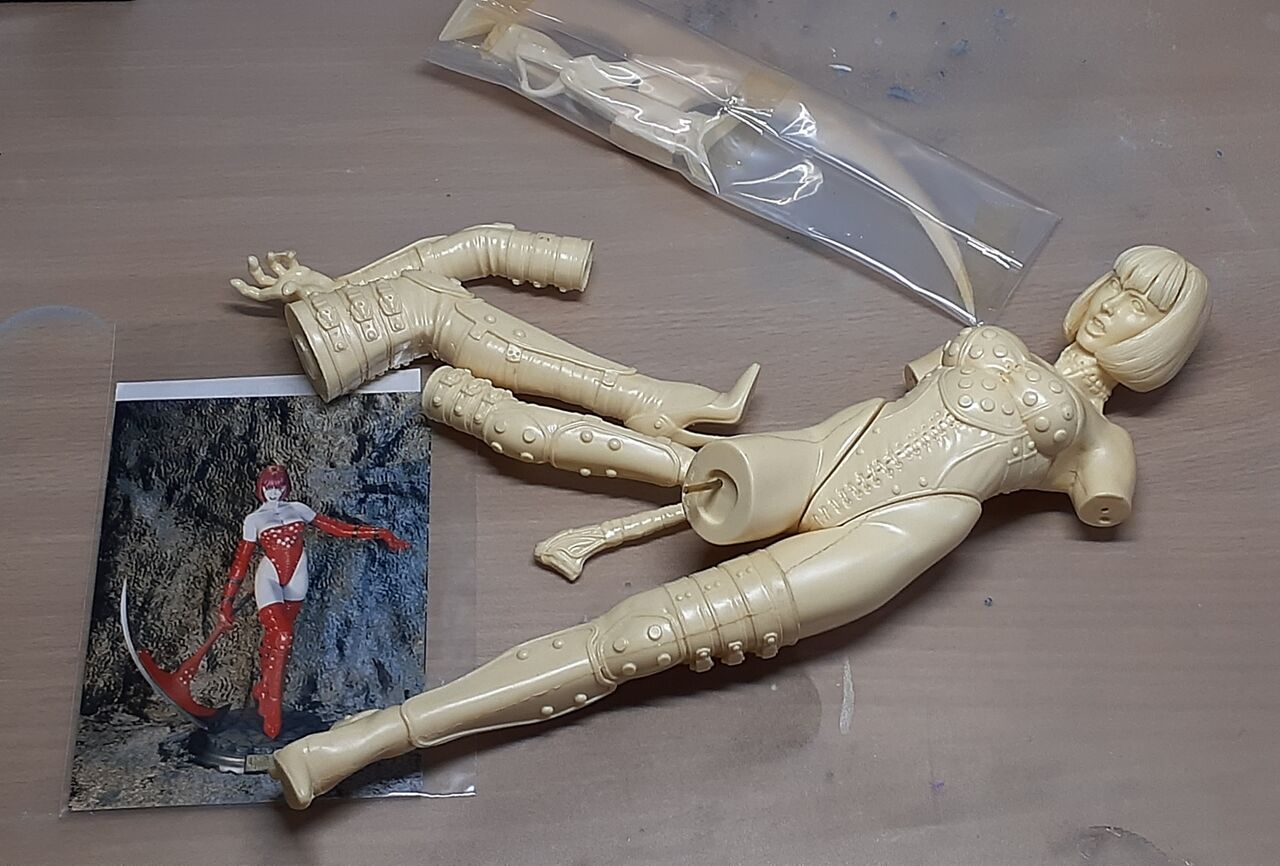 新企画☆「ギロチーナ」始動！ : ゲーテル｡のリアル・フィギュア造形日記