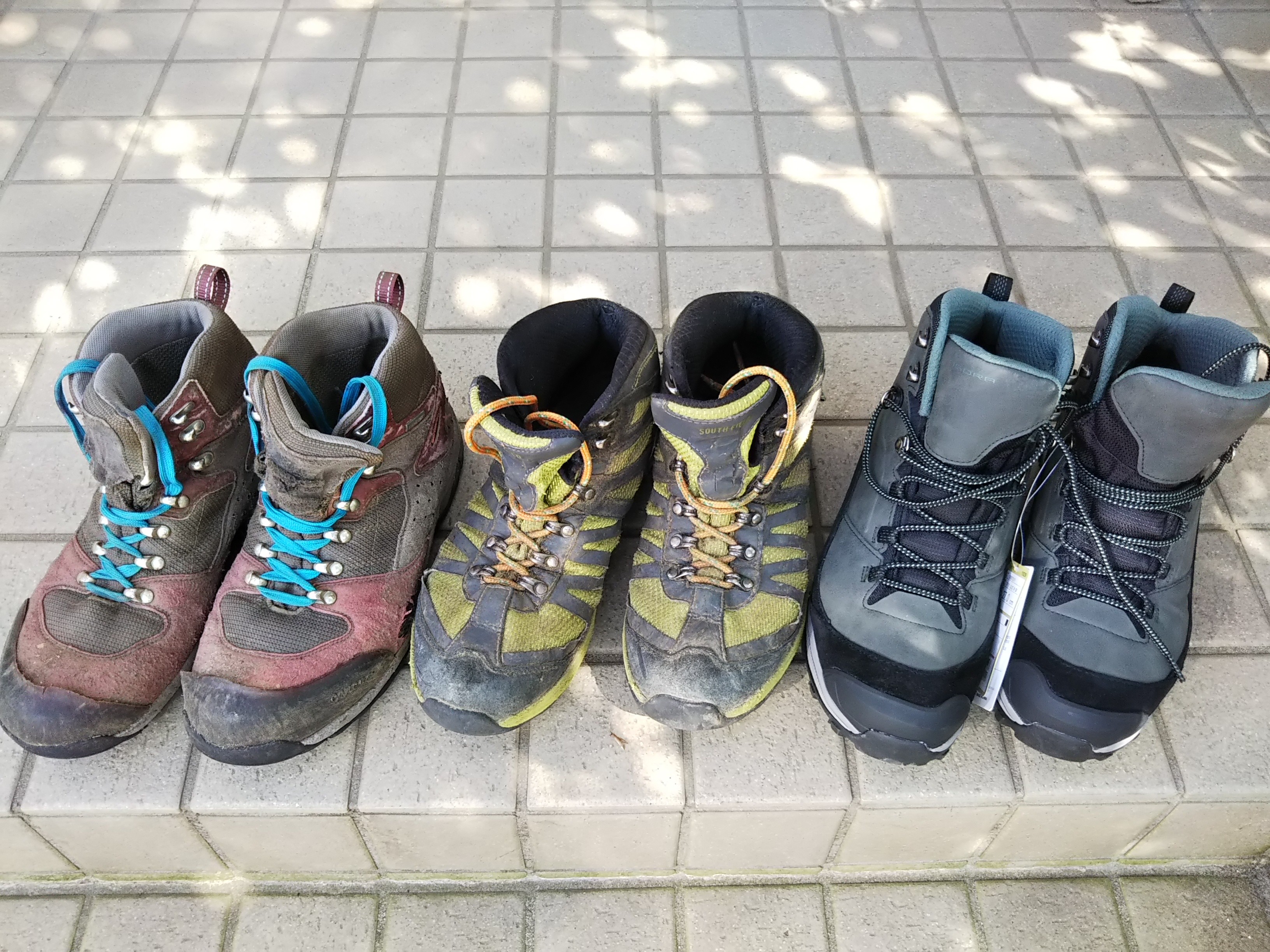 トレッキングシューズ 登山靴 を買った件 シーバス電脳日誌 ロードバイクでサイクリングも