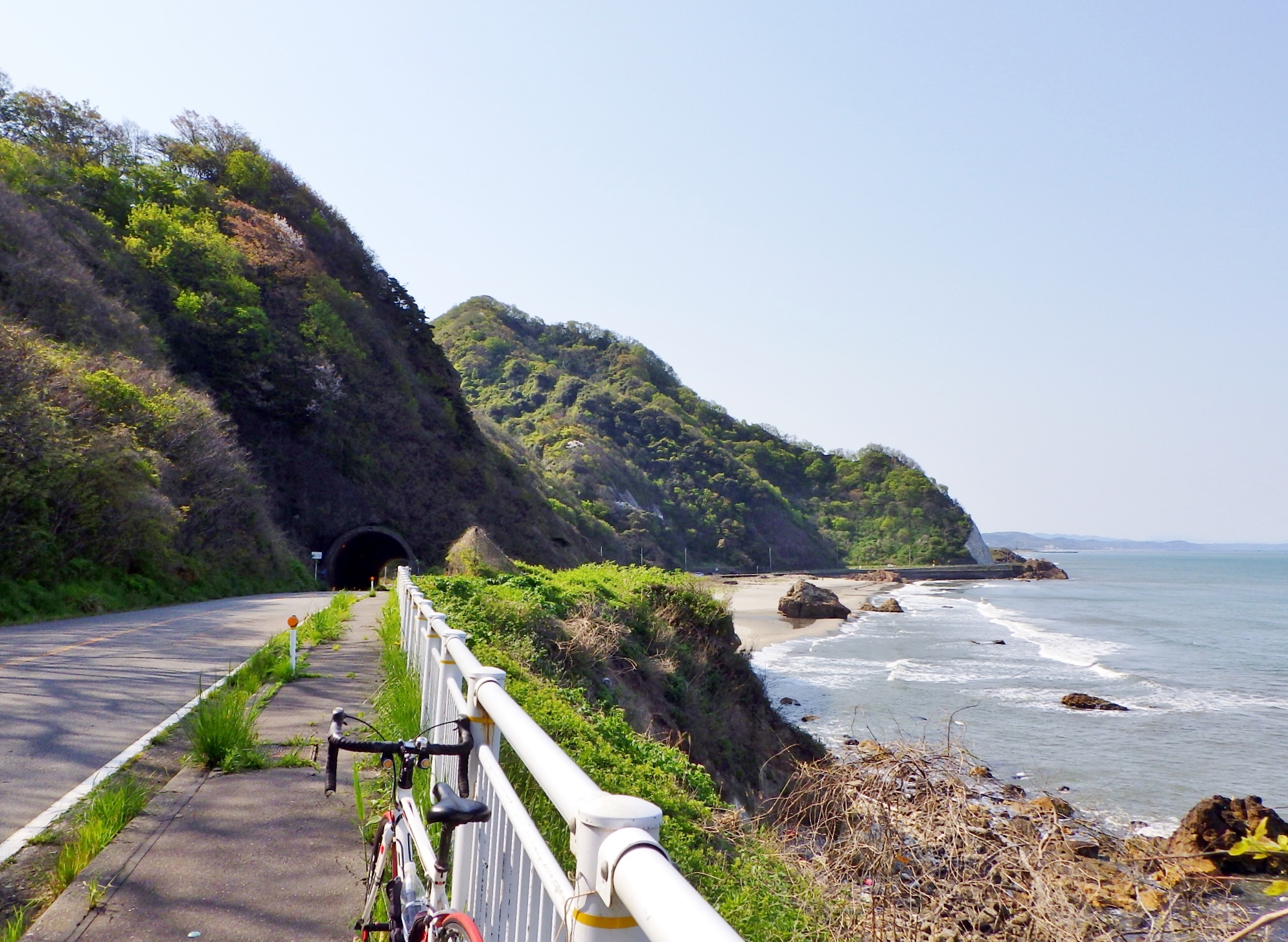 越後七浦シーサイドライン サイクリング90km シーバス電脳日誌 ロードバイクでサイクリングも