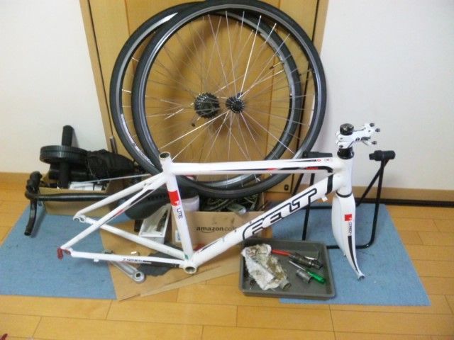 ロードバイクのオーバーホールでもするか 13年 シーバス電脳日誌 ロードバイクでサイクリングも