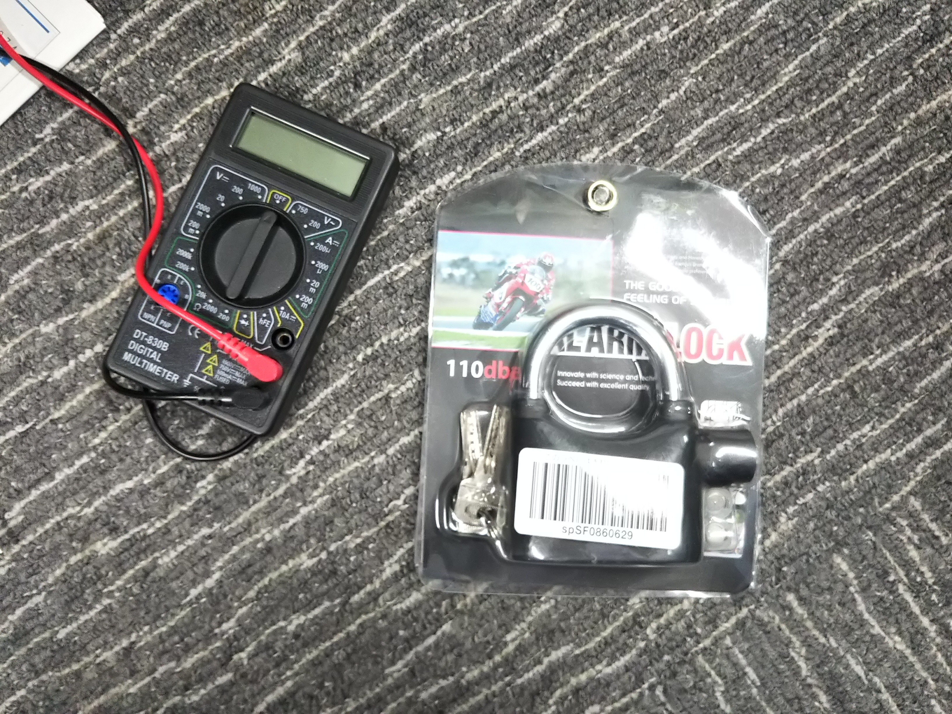 自転車 セキュリティロック（アラーム式）を買った件 : シーバス電脳 