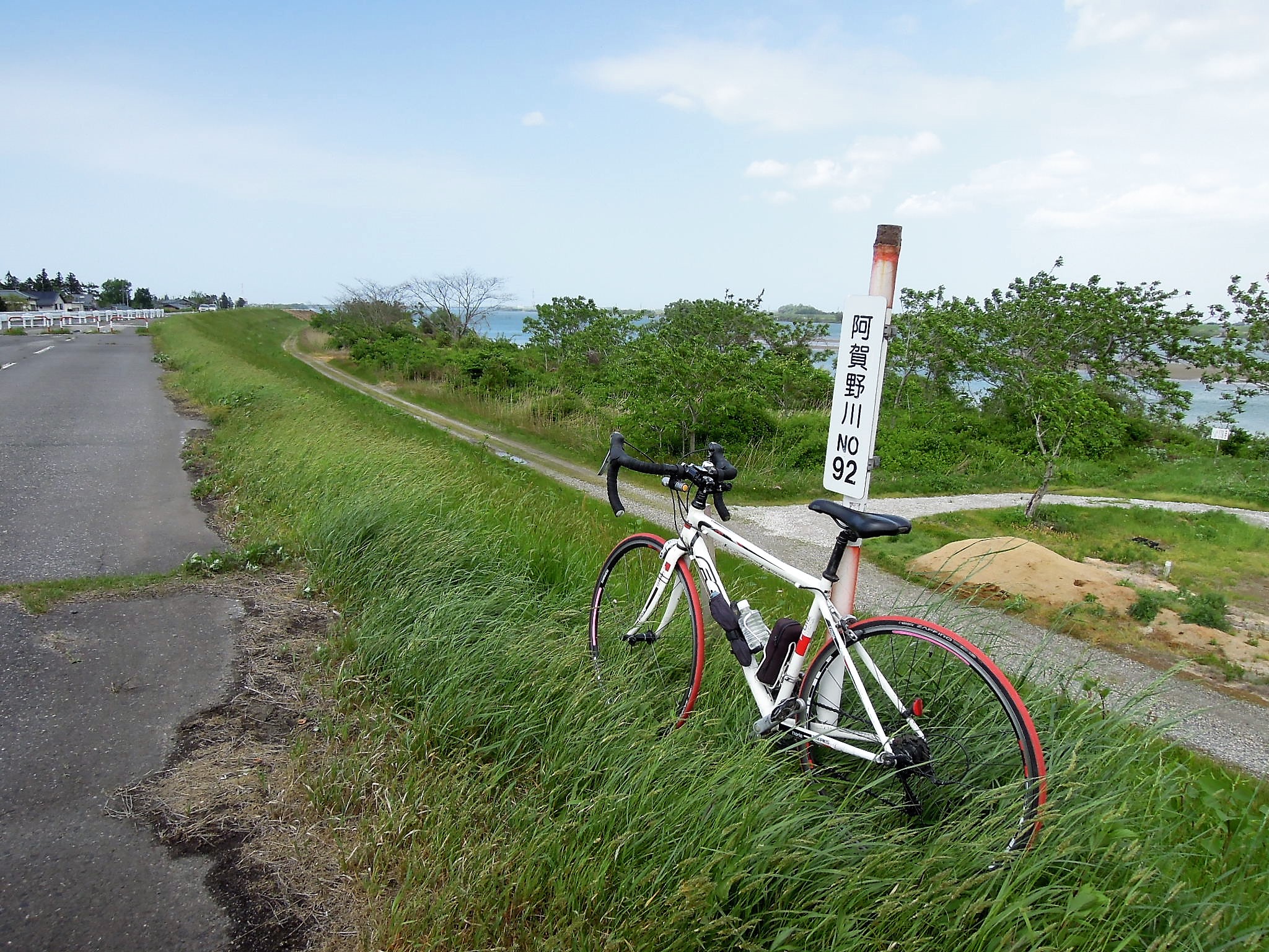 風が強くて自転車が漕げないよお サイクリング40Km : シーバス電脳日誌 