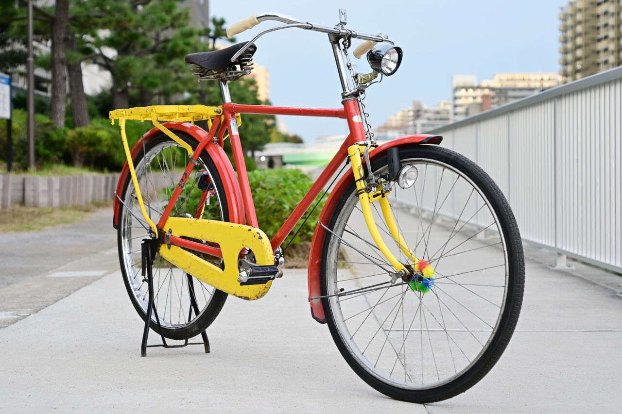 ブリヂストン 郵政 自転車 実用車 メンテナンス済 中古車 ブリヂストン 郵政自転車 ☆新入荷☆ : レストア ガレージ サロンF2 の