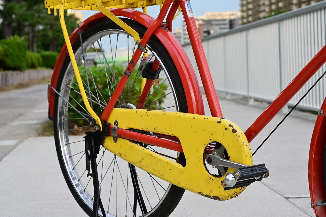 ブリヂストン 郵政 自転車 実用車 メンテナンス済 中古車 ブリヂストン 郵政自転車 ☆新入荷☆ : レストア ガレージ サロンF2 の