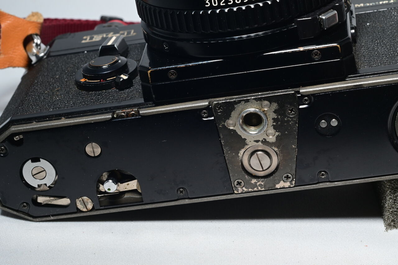 Canon 前期F-1の超簡易メンテナンス : レストア ガレージ サロンF2 の