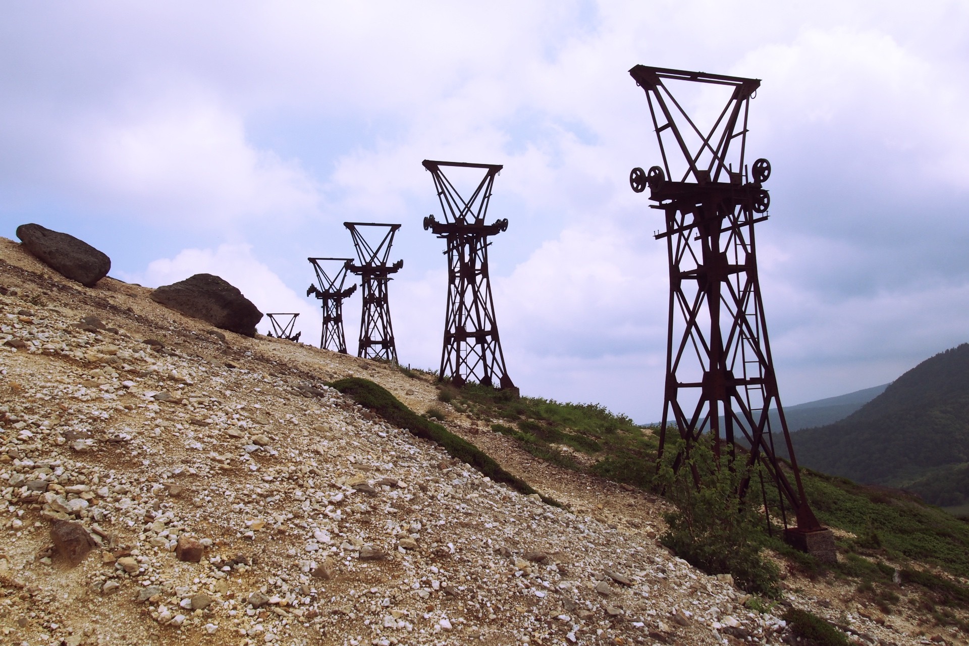 毛無峠 小串鉱山跡 とハルニレテラス Salon 氣流 Extreme 美容師 登山 カメラ 渓魚と遊ぶ