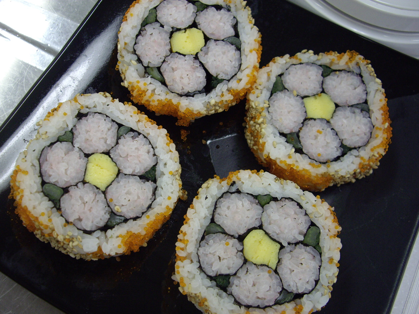 飾り巻き寿司の講習を受けました マダムミネルヴァ の美食日記