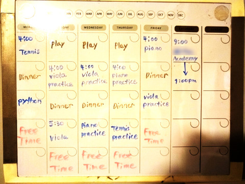 mikey schedule