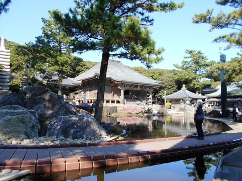 ３８番金剛福寺境内