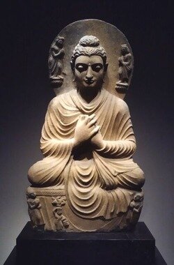 東博ガンダーラブッダ