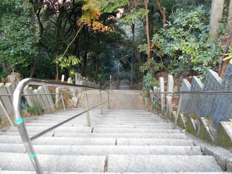 58番仙遊寺石段