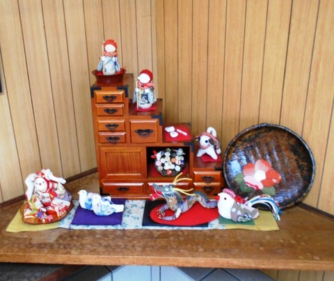 道隆寺納経所飾り