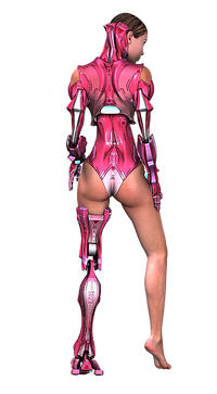 ロボット女性