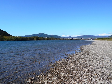 ３９番への道（四万十川）