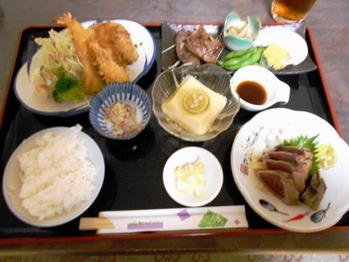 植松旅館の食事