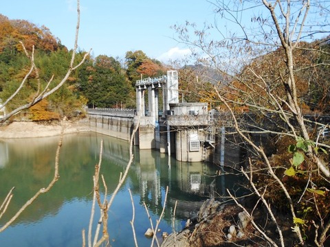 別格20番大瀧寺内場ダム