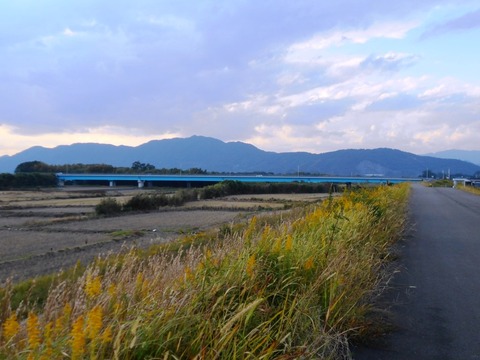 ３５番への道（仁淀川）