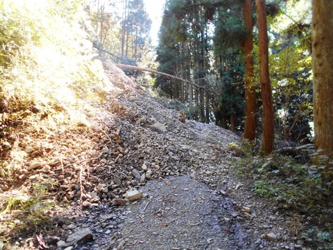 横峰寺への道２