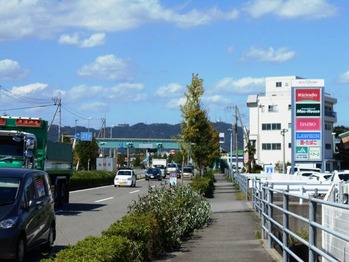 １８番への道（国道）