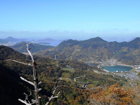 出釈迦寺捨身が岳からの眺め