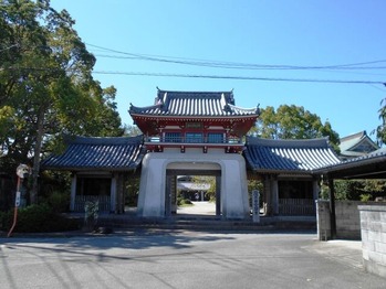 ６番安楽寺山門