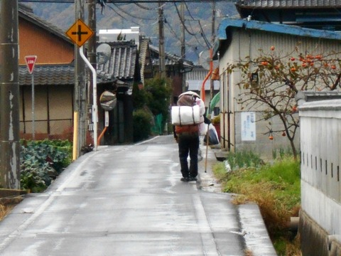 71への道（こじき遍路）