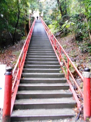 いやだに寺階段