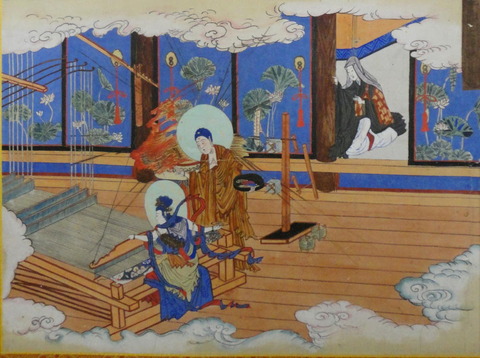 中将姫絵伝（部分）_（中之坊霊宝殿）