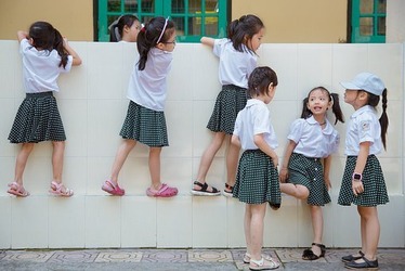 少女と学校