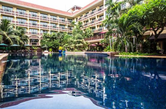 元気シニアの呑気日記 カンボジア 宿泊ホテル プリンス ダンコール ホテル スパ シェムリアップ