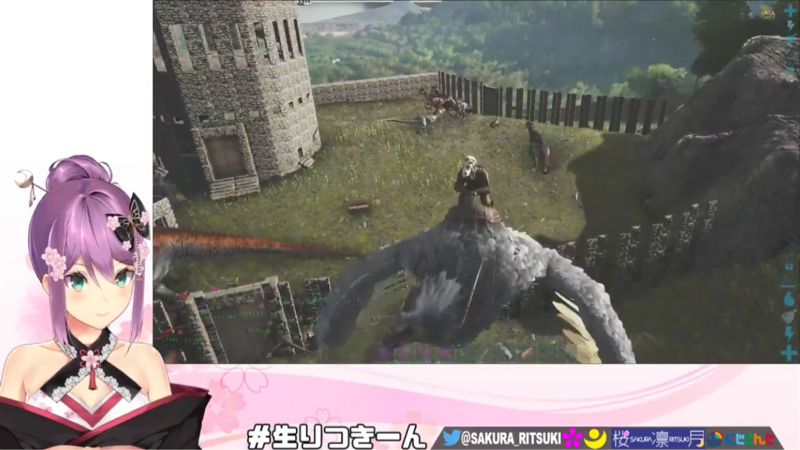 桜凛月のark建築物 センスが良い Vtuber 女子とーくまとめサイト