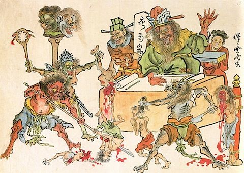 ｔｖ フジテレビ 正月に 地獄絵図 の巨大看板 悪趣味すぎる 日本人が韓国人に拷問されてる と批判殺到 7日撤去 2 フジテレビ の２ｃｈまとめ
