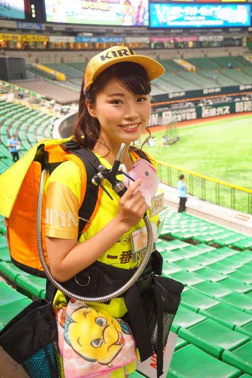 知っトク 東京ドームの売り子 マジ可愛い説 画像あり ちょっとした時間に読める芸能ニュース