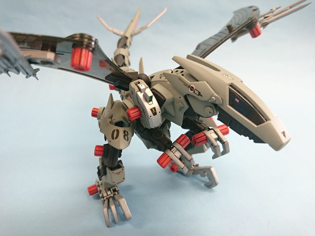 プラモ制作状況 夜の部 改造ゾイドアップ サムライ玩具のブログ