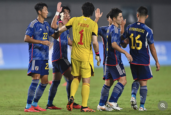 【動画】U-22日本代表、アジア競技大会ベスト4進出決定！　松村優太のPK弾が決勝ゴール…北朝鮮を2-1で破る