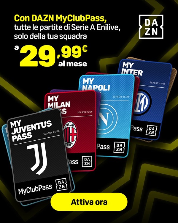 DAZNイタリア、とんでもないぼったくりプランを出してしまい炎上している模様