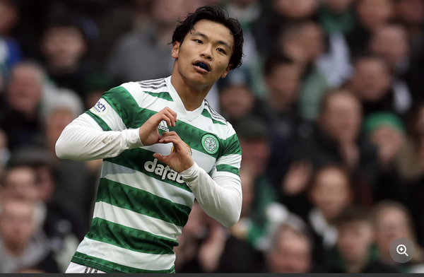 セルティックMF旗手怜央がリーグの月間MVPを受賞、リーグ戦で3試合で2G1A、公式戦では5試合で4G2A