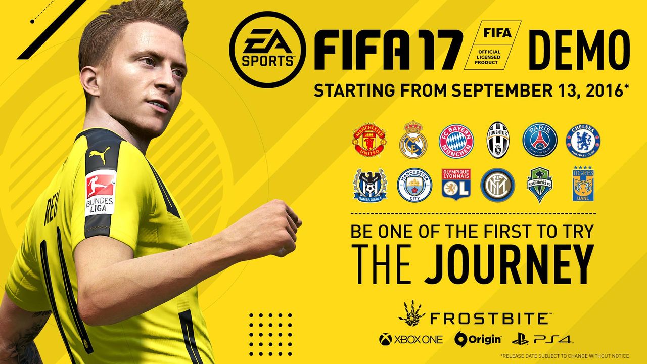 朗報 Fifa17体験版 の使用可能チームのマンu レアル バイエルンらそうそうたる顔ぶれの中にガンバ大阪 Samurai Goal 朗報 Fifa17体験版 の使用可能チームのマンu レアル バイエルンらそうそうたる顔ぶれの中にガンバ大阪 Samurai Goal