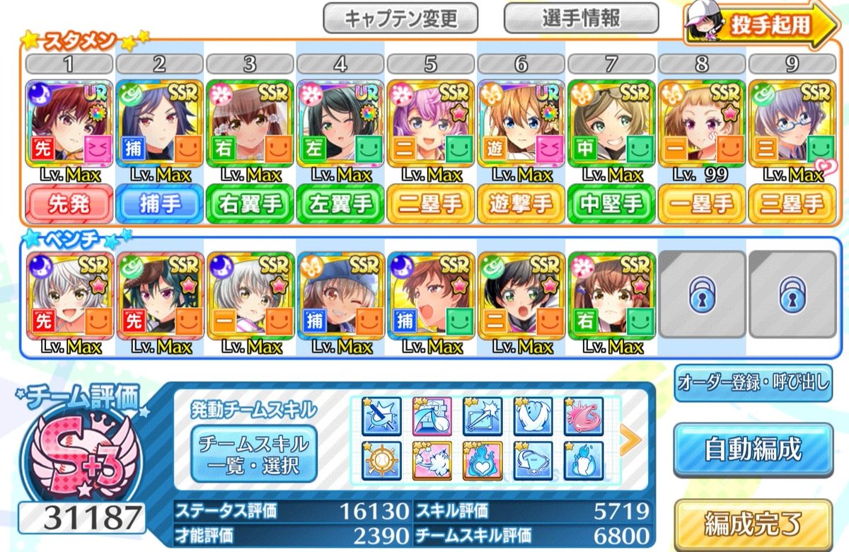 さにちゃん ハチナイ チーム評価を上げてみた 後編