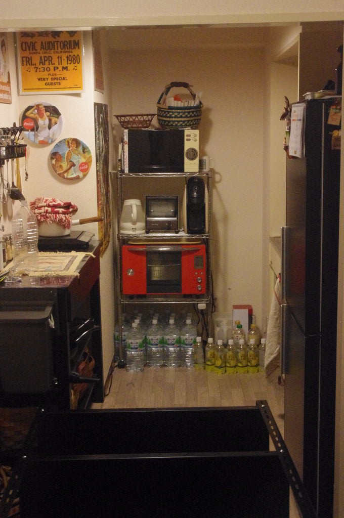 台所のスチールラックを買い替える サンとリンと２人の召使い